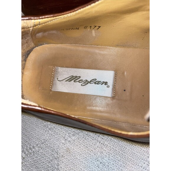 Mezlan Men’s Dress Shoes Size 10.5 D Brown Leather Business Formal City main image 12